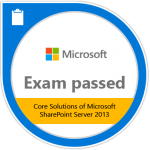 Exam SP Server 2013